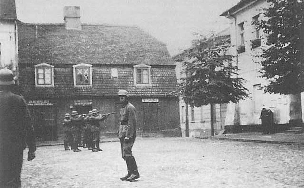 Egzekucja Polaków przez hitlerowców