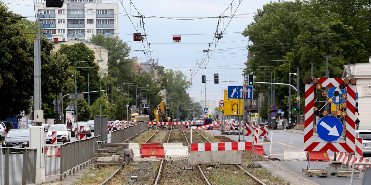 Pracowite wakacje tramwajarzy