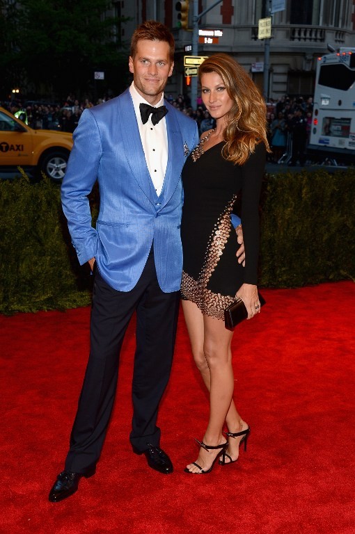 10. Tom Brady (futbolista) and Gisele Bundchen (modelka)