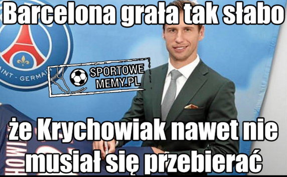 Grzegorz Krychowiak bohaterem memów