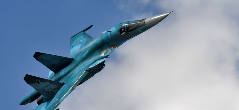 Kolejny sukces Ukraińców. Zestrzelili rosyjski bombowiec Su-34