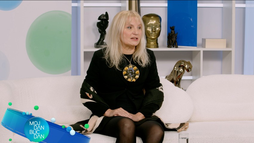 Vesna De Vinča u emisiji "Blic dan"