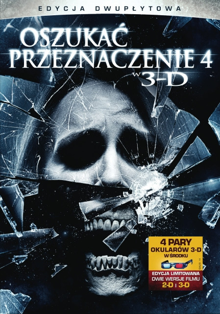 Okładka wydania DVD filmu "Oszukać przeznaczenie 4"