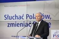 Warszawa, PiS, hasło wyborcze, Kaczyński