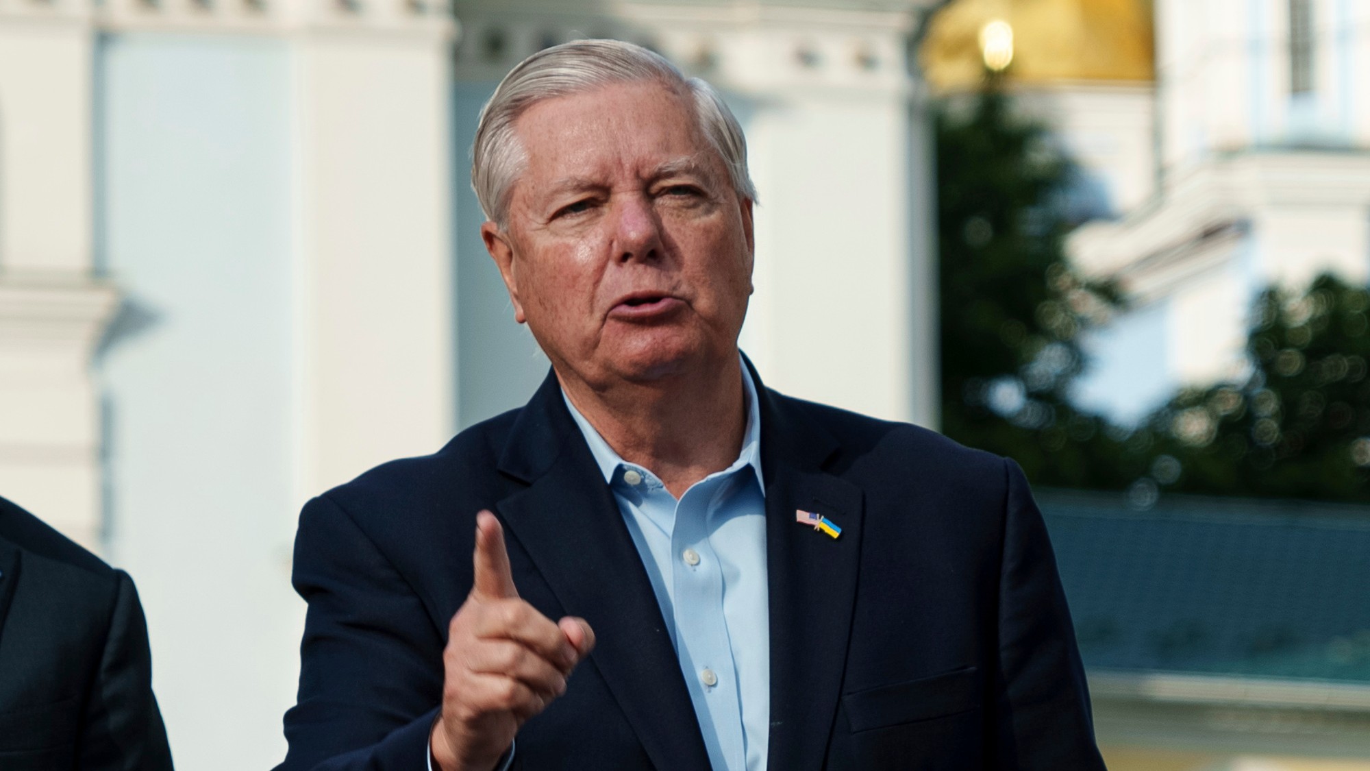 Republikánsky senátor Lindsey Graham z Južnej Karolíny.