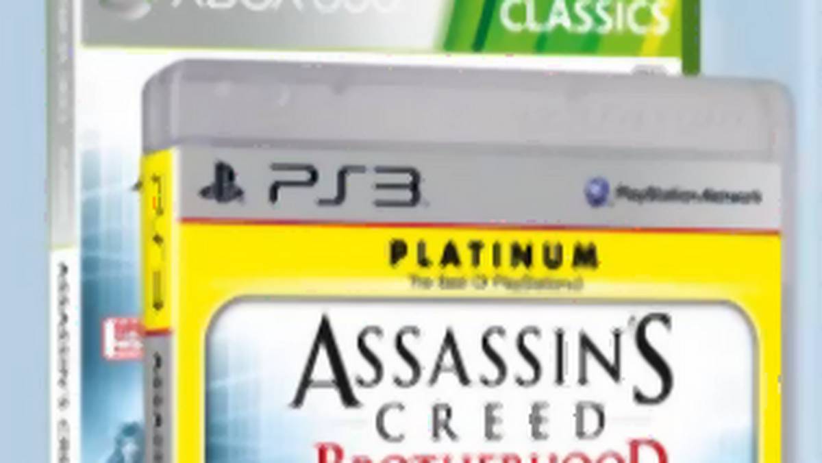 Assassin's Creed Brotherhood wchodzi do Platyny i Klasyki