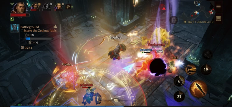 Diablo Immortal - screenshot z gry (wersja na Androida)