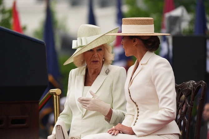 Kamila i Melanija Tramp