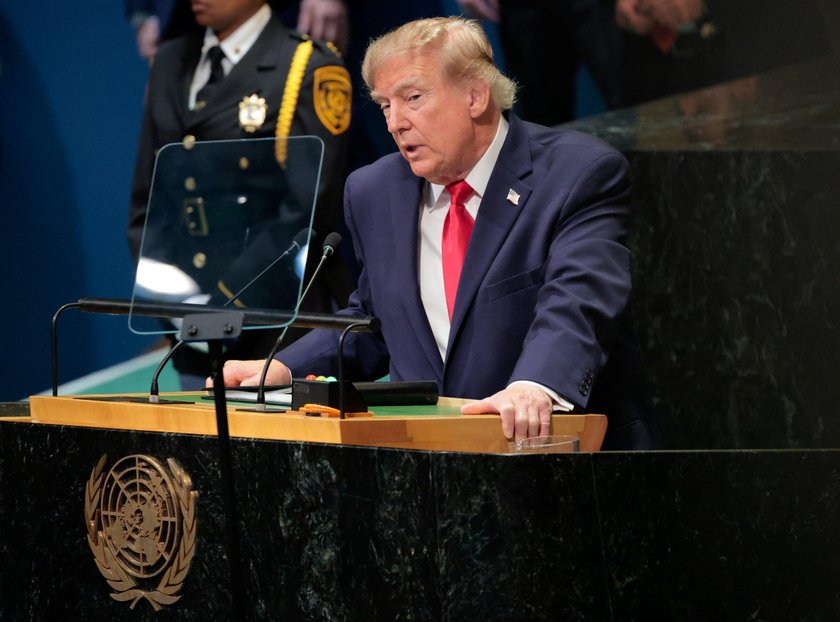 Donald Trump o Ukrainie w ONZ. Zwrócił się do Władimira Putina