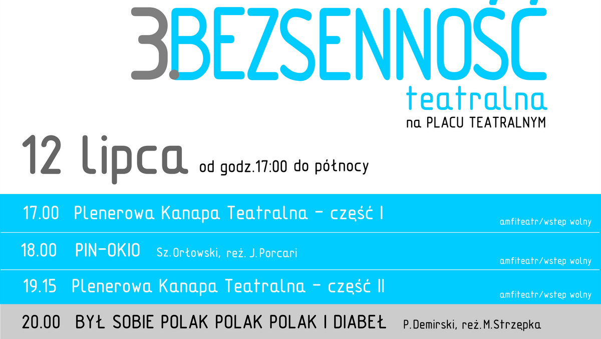 Teatr Dramatyczny im. J. Szaniawskiego w Wałbrzychu przygotował dwie znakomite sztuki na zakończenie sezonu.