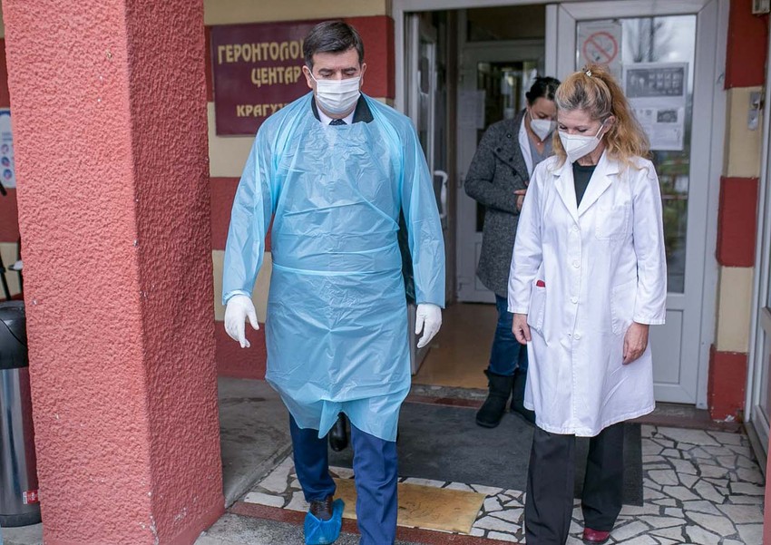 Kragujevac vakcinacija u Gerontološkom centru