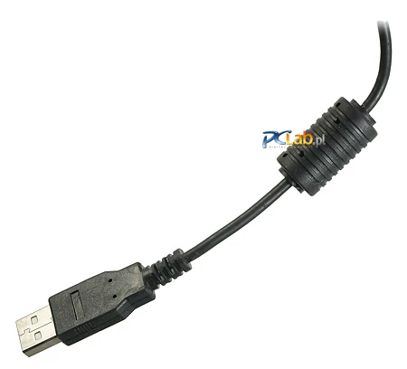 Dodatkowo ekranowany przewód USB