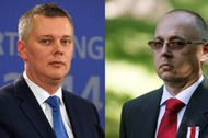 Tomasz Siemoniak i generał Janusz Nosek