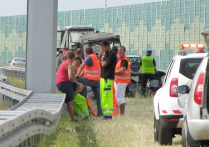 Tragiczny wypadek na autostradzie A1 w kierunku Gdańska 