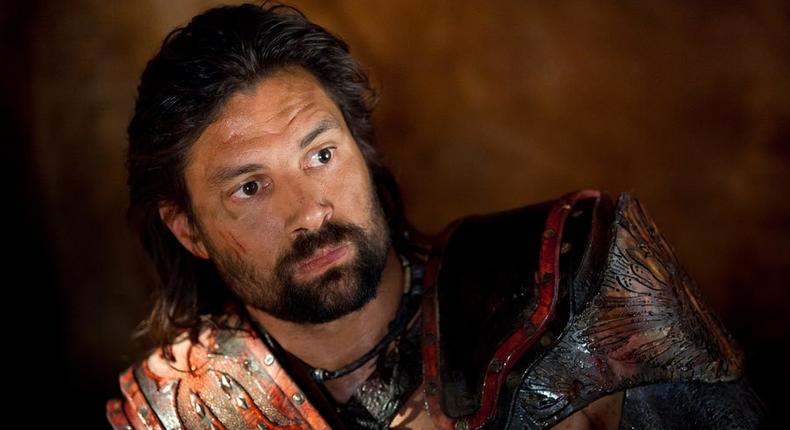 Manu Bennett as Crixus in 'Spartacua'