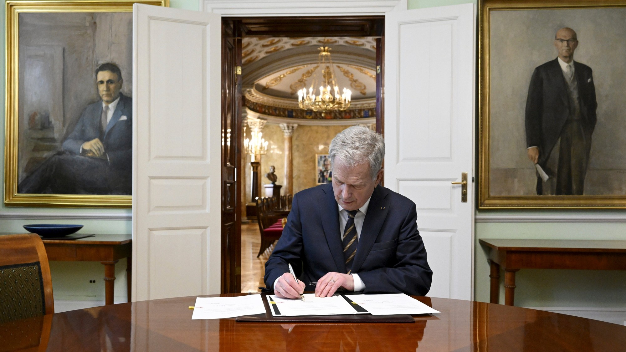 Bývalý fínsky prezident Sauli Niinistö.