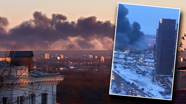 Wielki pożar pod Moskwą. Spłonęło już drugie centrum handlowe [WIDEO]