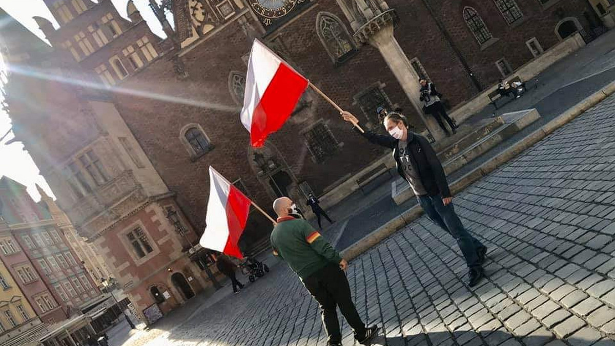 Wybory 2020. Wrocławski protest przeciwko wyborom