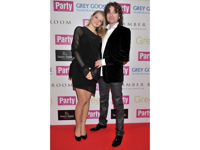 Gwiazdy na 4 urodzinach magazynu 'Party': Agata i Piotr Rubikowie.