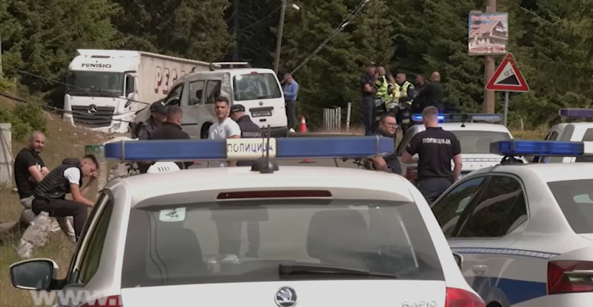 Saobraćajna nesreća na Goliji 