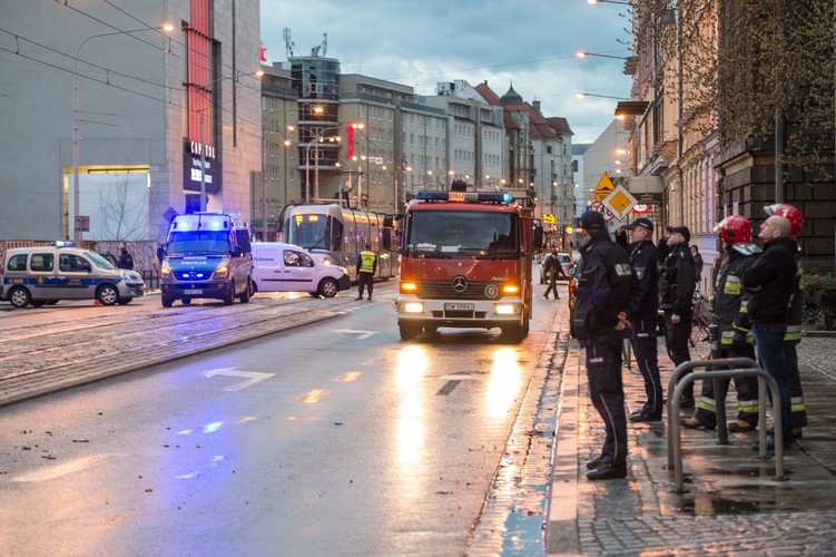 Zerwane dachy we Wrocławiu