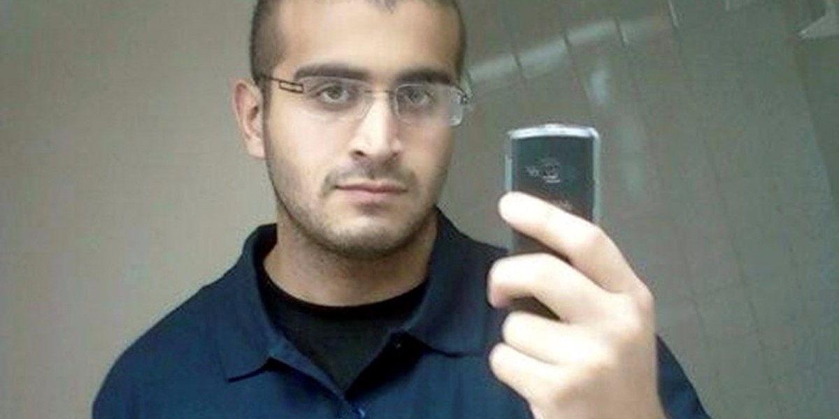 Undated photo from a social-media account of Omar Mateen.