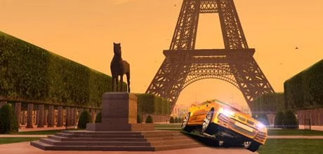Screen z gry "Paris Chase"