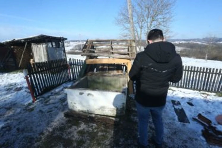 Mesto ubistva starca u Laktašima