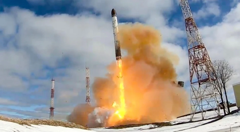 Ruska interkontinentalna raketa "Sarmat"