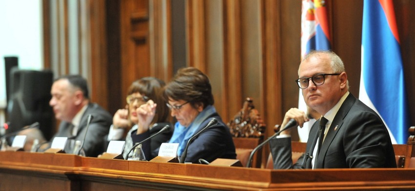 Goran Vesić u Narodnoj skupštini