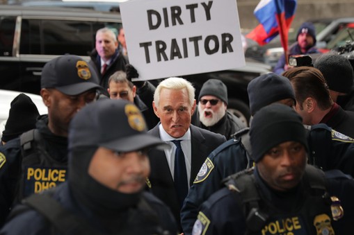 Roger Stone Arraigned On Charges Of Obstruction And Witness Tampering In Russia Investigation