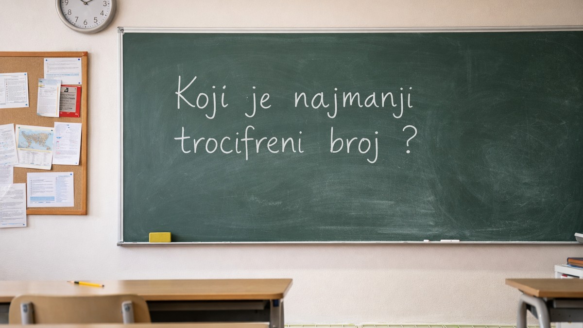 Pitali Beorađane koji je najmanji trocifreni broj, svi rekli 100, a nije tačno