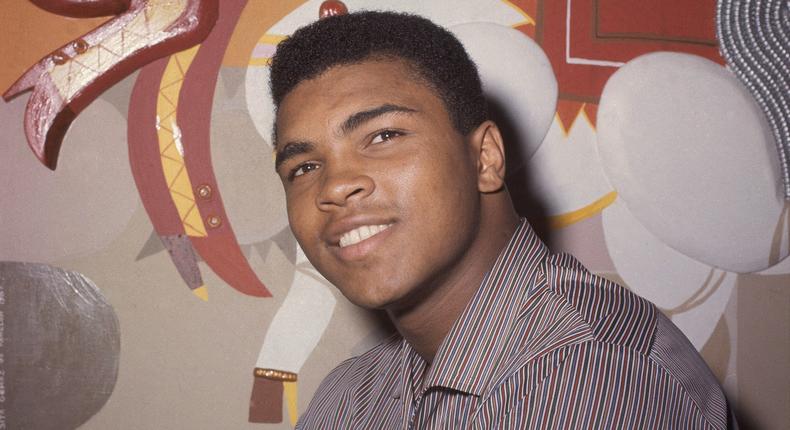 Muhammad Ali in March 1964.
