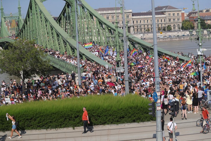 Pride felvonulás  / Fotó: Varga Imre