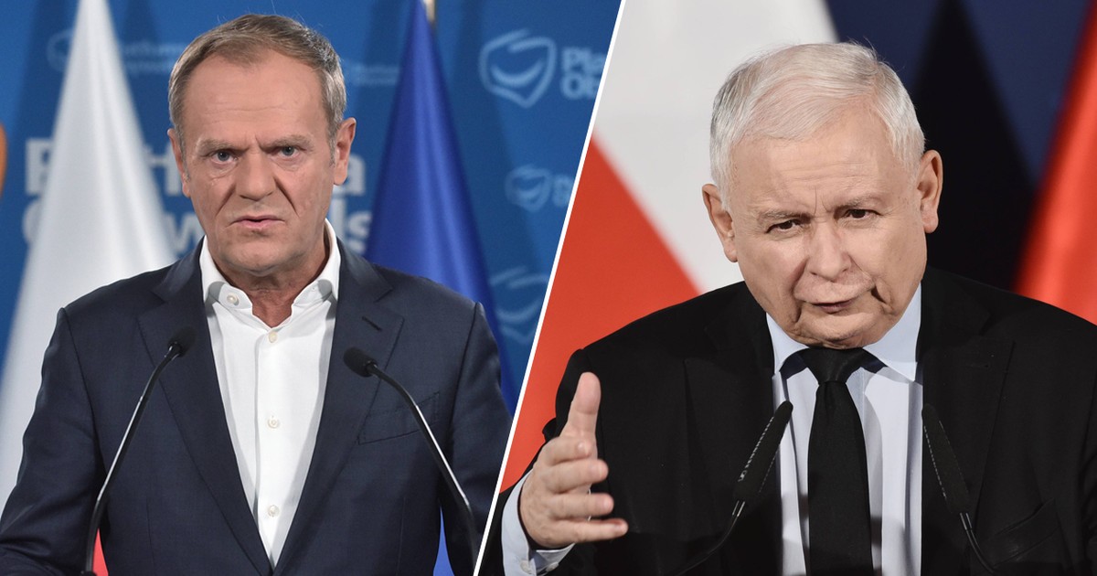 Złe wieści dla Kaczyńskiego. Tusk też nie ma powodów do radości