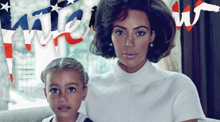 Kim Kardashian az Interview Magazine címlapján