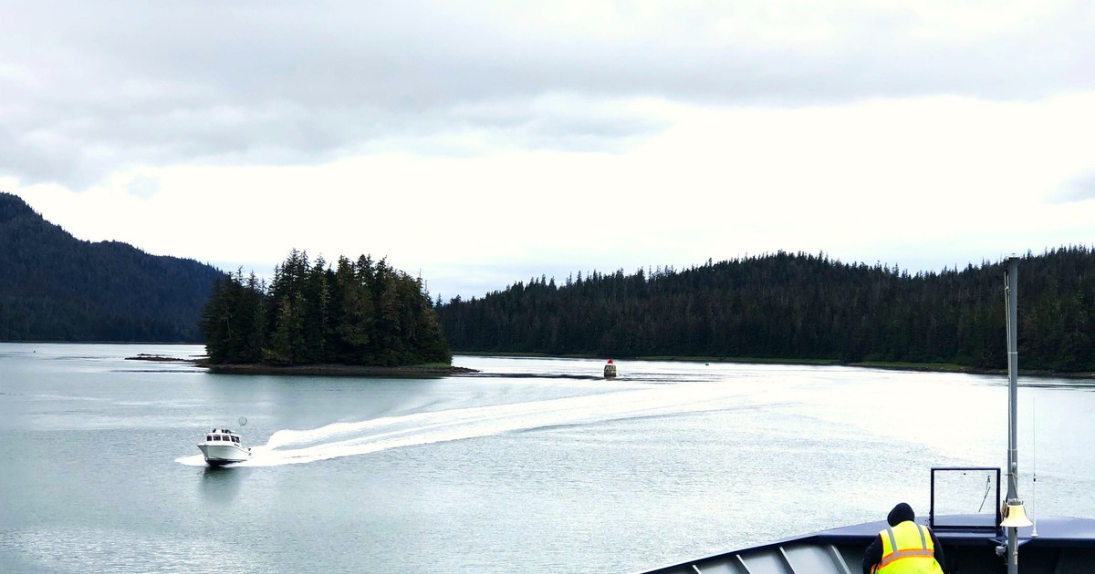 I took an overnight ferry in Alaska instead of a big cruise. It was a