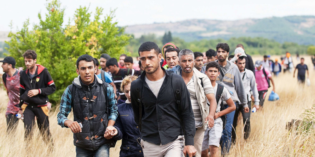 uchodźcy w europie