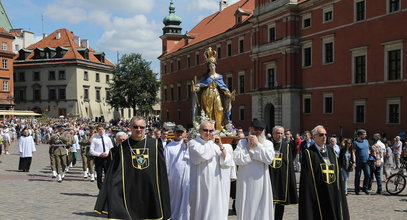 Warszawskie procesje w Boże Ciało 2023. Będą utrudnienia w ruchu. A co z postem w piątek?