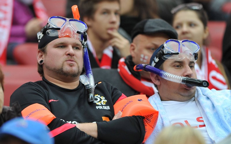 Tak bawili się polscy kibice na Stadionie Narodowym