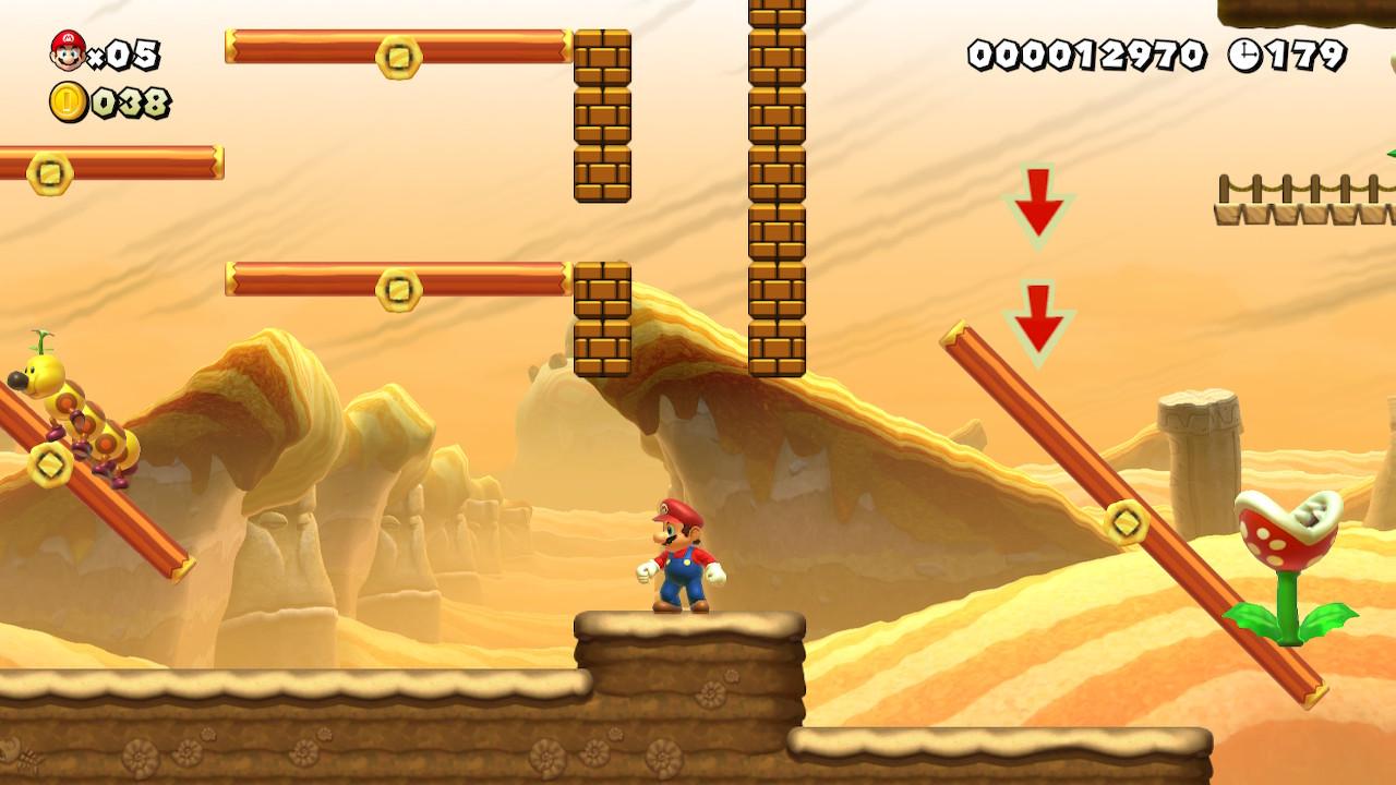 Skákanie po plošinách je základom kampane, ako to už v hrách s Mariom býva.