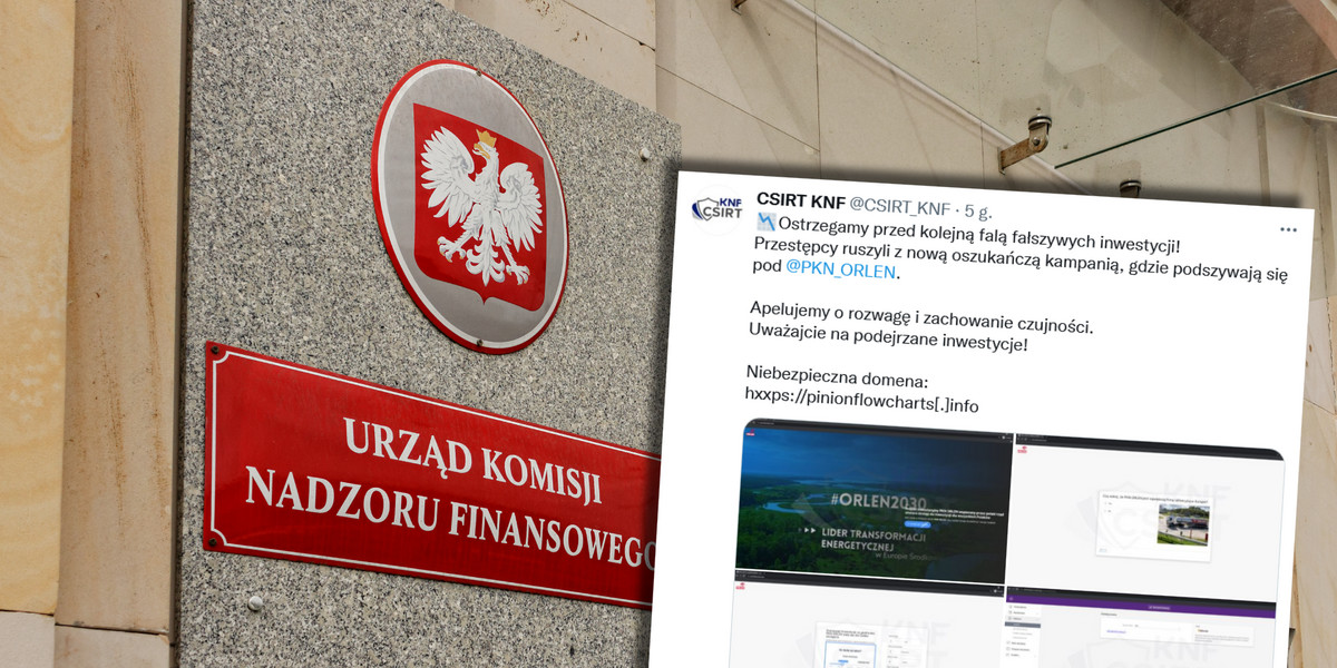 Oszuści rozpowszechniają informację o projekcie inwestycyjnym Orlenu2030, który ma być rzekomo wspierany przez rząd i otwierać dostęp do inwestycji dla wszystkich Polaków. 