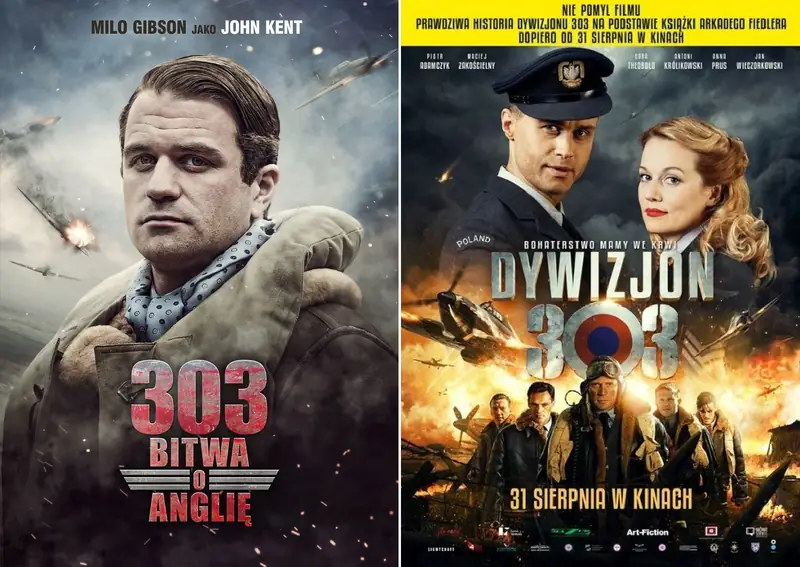 Plakaty obu filmów