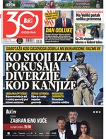 Blic naslovna strana za 7.4.