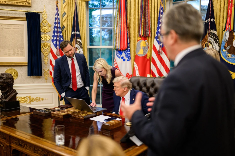 Donald Tramp i Natali Harp