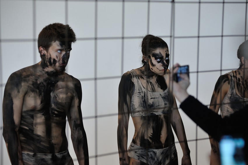 Performans trupe Jakopa Godanija na otvaranju MSU