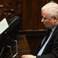 Prezes PiS Jarosław Kaczyński podczas posiedzenia inaugurującego X kadencję Sejmu