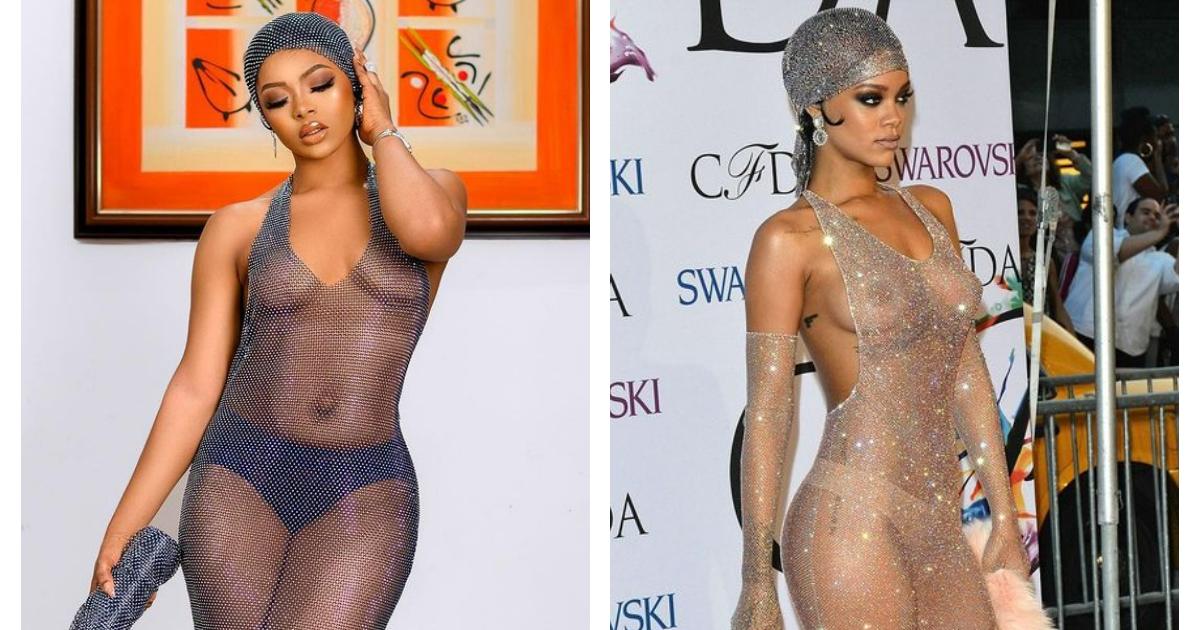 Liquorose channels Rihanna in sheer outfit, fashion hit or miss? | Pulse  Nigeria