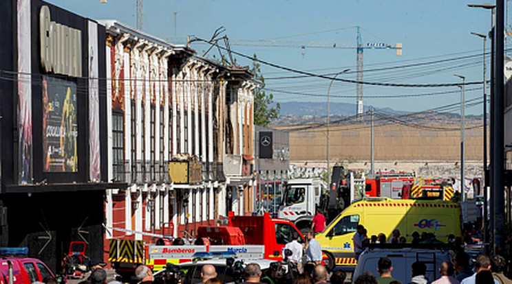 Szörnyű tragédia történt Spanyolországban/Fotó: MTI/EPA/EFE/Marcial Guillen