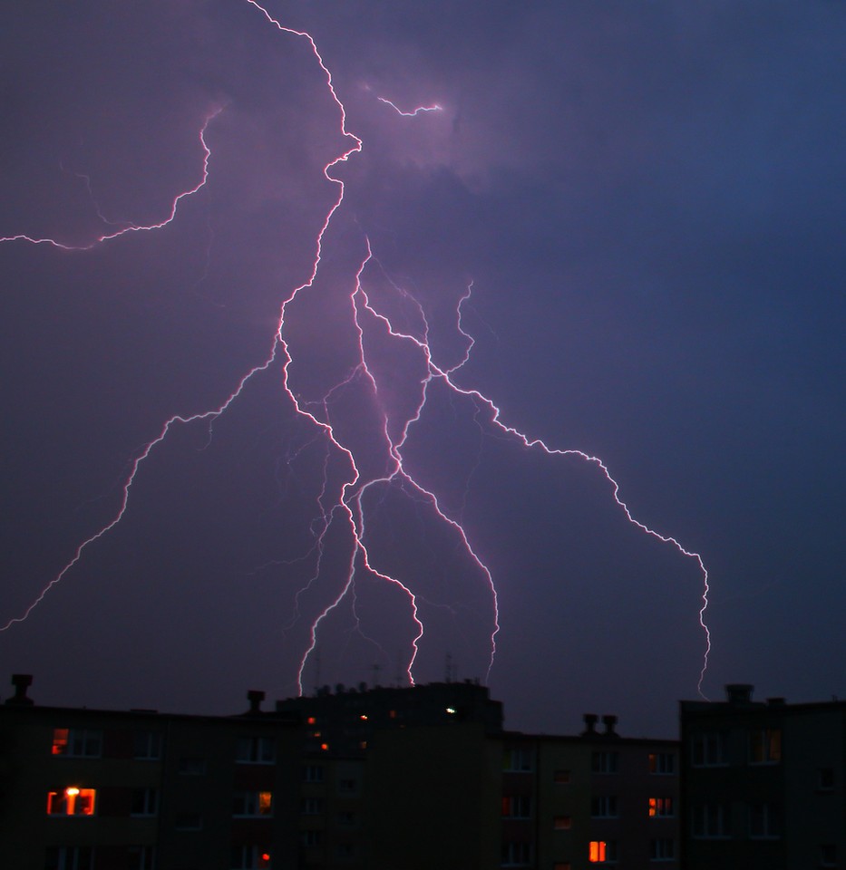 Burza w Tomaszowie Mazowieckim, fot. agnieszka/Daj znać!